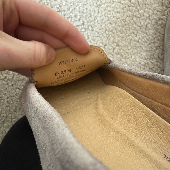Samuel Hubbard Women’s Free Spirit Driving Loafers Gray Suede 8.5 - Picture 4 of 4